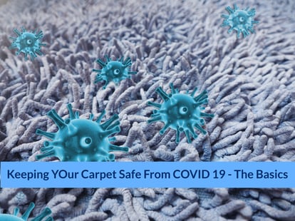 Keeping Your Carpet Safe From COVID 19 - The Basics