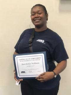 SMO TEAM Member of The Month October 2020