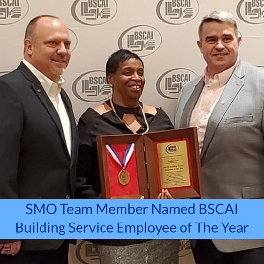 SMO Team Member Named BSCAI Building Service Employee of The Year