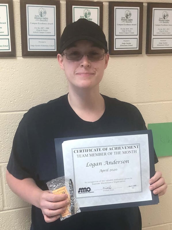 SMO Team Member Of The Month April 2020