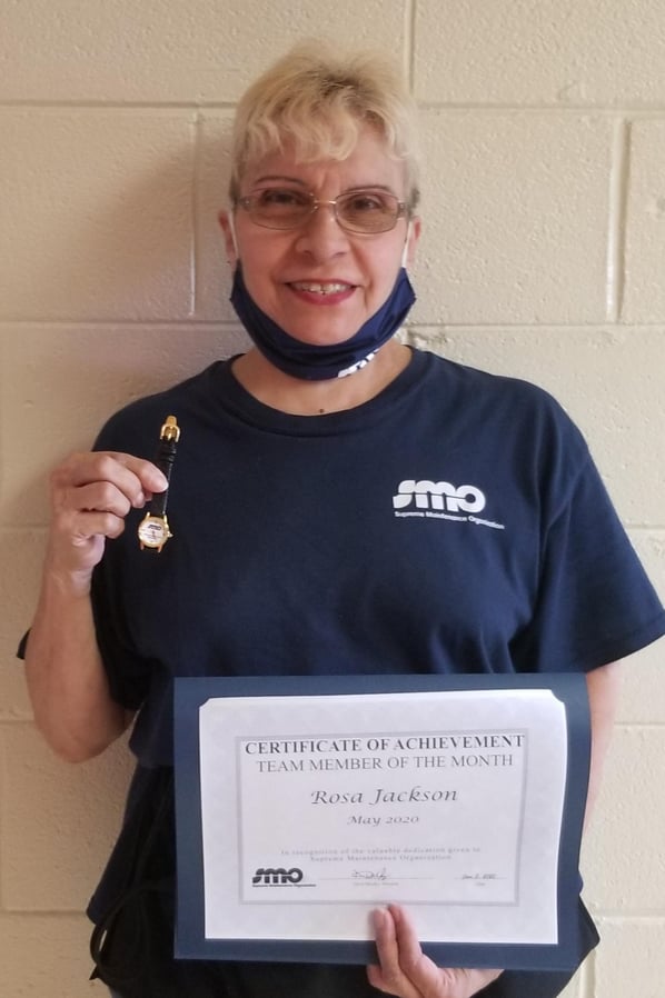 SMO Team Member Of The Month May 2020