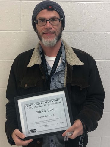 SMO Team Member of The Month September 2019