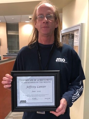 SMO Team Member of the Month June 2019