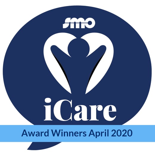 SMO iCare Award Winners April 2020