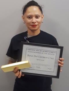 SMO Team Members of The Month April 2018