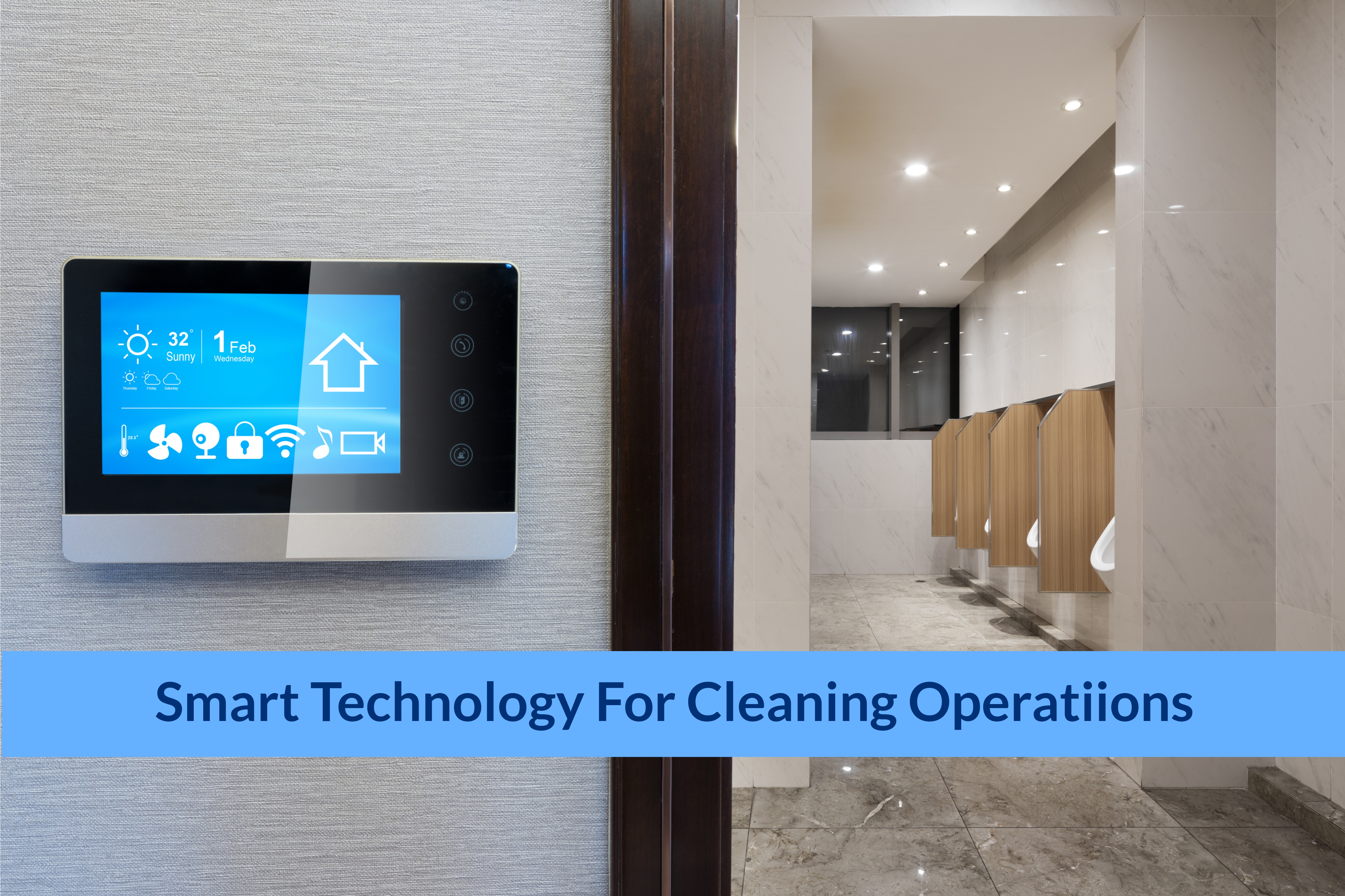 Technology Streamlines Restroom Cleaning Operations